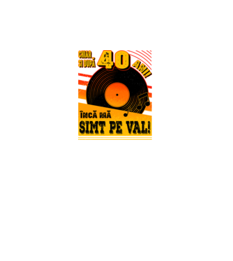 Încă mă simt pe val! 40 model verde neon pe tricou