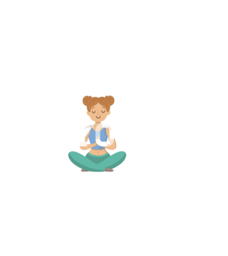 în timp ce faci yoga poți fi ceea ce vrei să fii - în acel moment model negru pe tricou