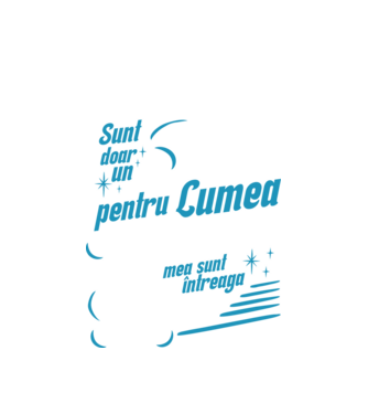 Sunt doar un tată pentru lumea din jur, dar pentru familia mea sunt întreaga lume! model alb pe tricou