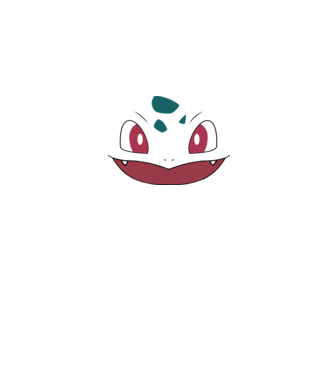 Bulbasaur model gri/negru pe tricou