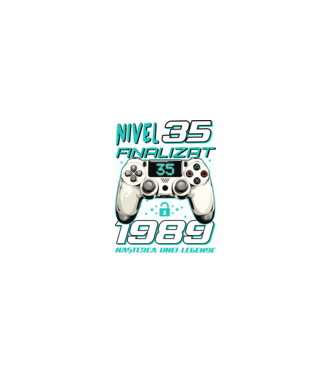 Nivel finalizat 35 1990 model  pe tricou