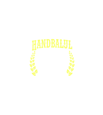 Singurul lucru mai bun decât handbalul este să fiu tată model negru pe tricou