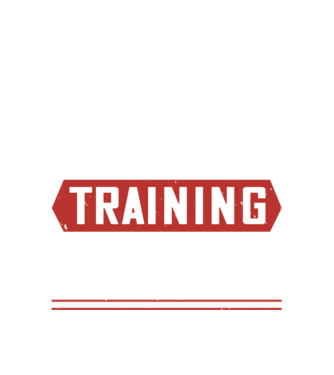 everyday is training day model alb pe tricou