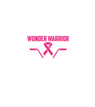 WONDER WARRIOR model negru pe tricou