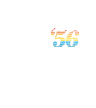 Retro Birthday 1956 model galben neon pe tricou