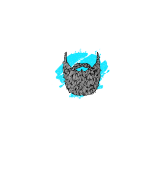 barba mea - regulile mele model negru pe tricou