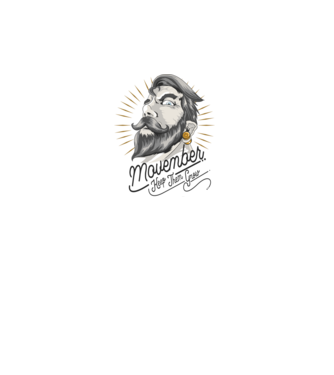 Movember Keep them grow No Shave November model alb pe tricou