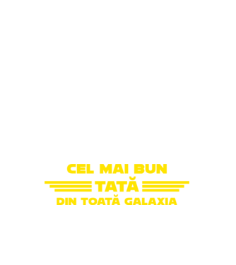cel mai bun tată din toată Galaxia model albastru închis pe tricou