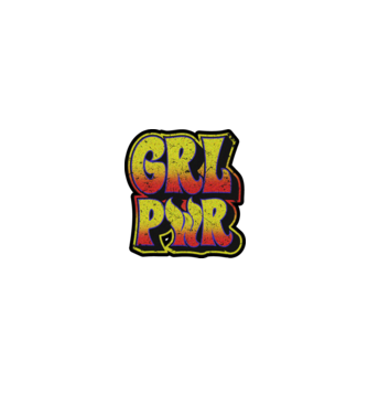 Girl power model alb/roșu pe tricou