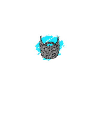 barba mea - regulile mele model negru pe tricou