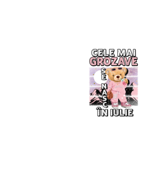 RETRO teddy fetişcană IULIE model galben neon pe tricou
