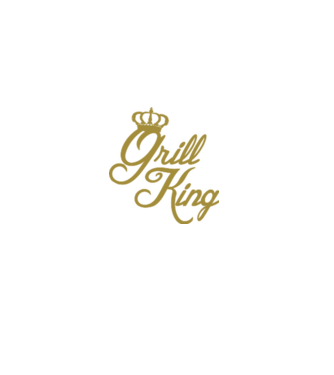Grill King model negru pe tricou