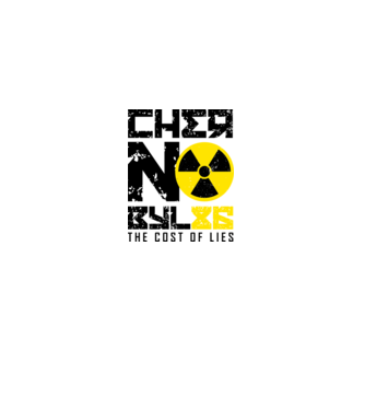 'Chernobyl ''86' model roșu pe tricou