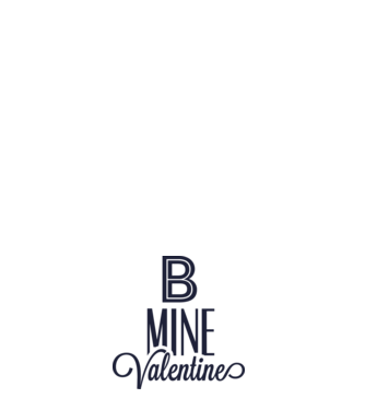 Be my Valentine! model negru pe tricou