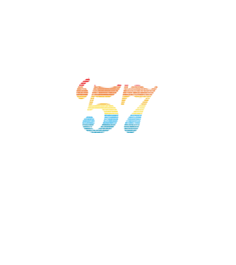 Retro Birthday 1957 model alb pe tricou