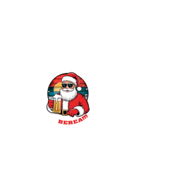 Ho ho ține mi berea! Negru model negru pe tricou