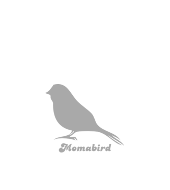 Momabird model negru pe tricou