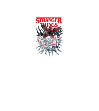 DEMOGORGON model negru pe tricou