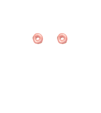 Donut titties model alb pe tricou