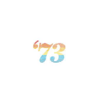 Retro Birthday 1973 model negru pe tricou