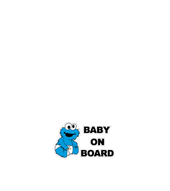 Baby Monster model roz deschis pe tricou