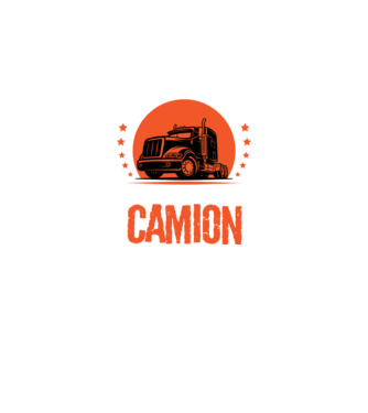 Bărbatul adevărat conduce un camion model verde neon pe tricou