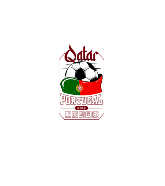 Qatar teams Portugal model negru pe tricou