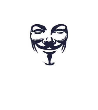 vendetta mask model gri pe tricou