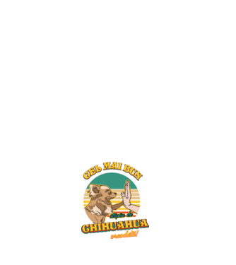 Cel mai bun stăpân de Chihuahua vreodată! model negru pe tricou