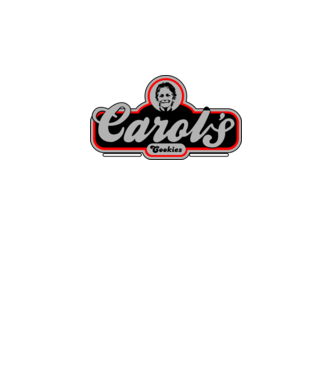 Carols cookies model negru pe tricou