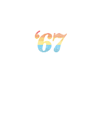 Retro Birthday 1967 model alb pe tricou