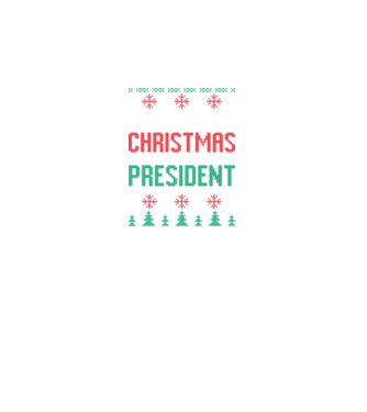 All I want for christmas model negru pe tricou