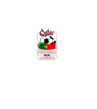 Qatar teams Portugal model negru pe tricou