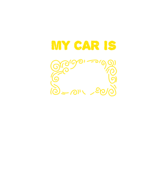 My car is older than me and I love it model negru pe tricou