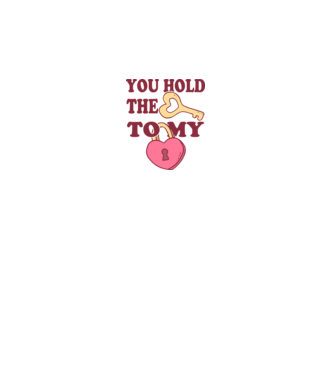 you hold the key to my heart model alb pe tricou