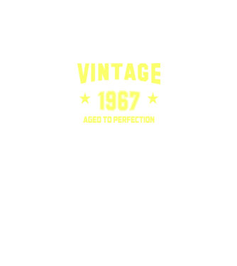 Vintage - 1967 model negru pe tricou