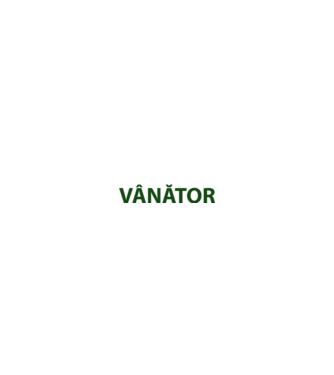 fii calm, sunt vânător model negru pe tricou