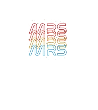Retro vintage nasa couple mrs model negru pe tricou