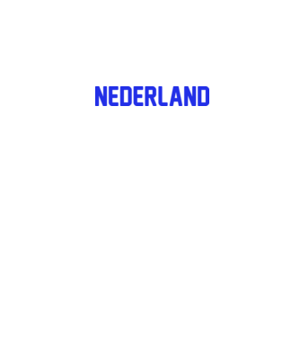 Nederland model alb/roșu pe tricou