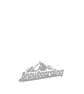 Snowboarding model negru pe tricou