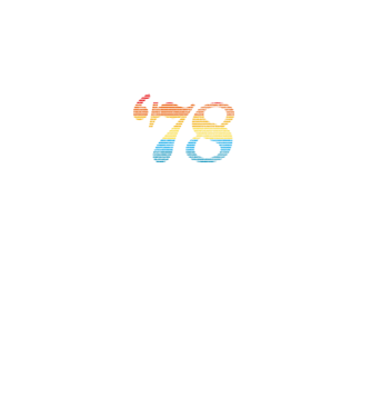 Retro Birthday 1978 model negru pe tricou