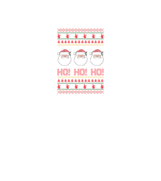 Ho-Ho-Ho model negru pe tricou