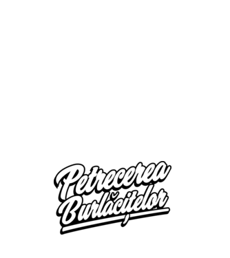 petrecerea burlăcițelor model negru pe tricou