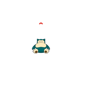 Keep Calm Snorlax model negru pe tricou