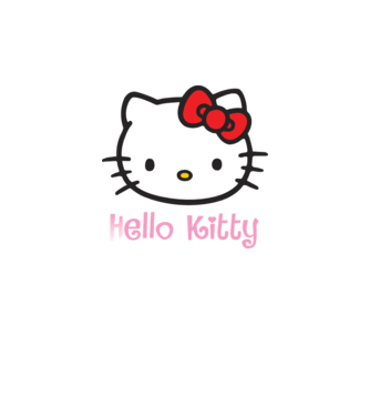 Hello Kitty model roșu pe tricou