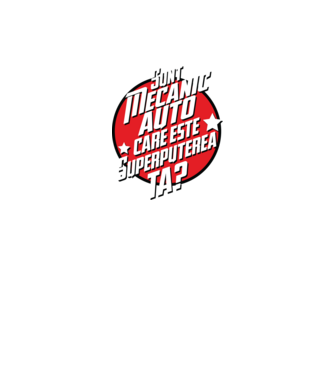 sunt mecanic auto, care este superputerea ta? model turcoaz pe tricou