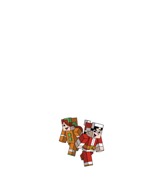 Minecraft christmas ugly sweater model negru pe tricou