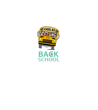 Back to school bus model negru pe tricou