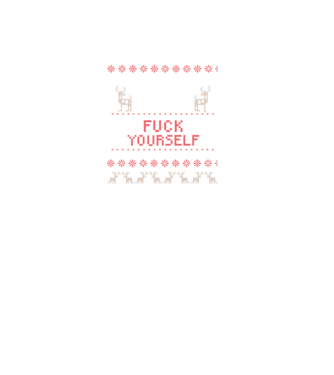 Merry go f-ck yourself model negru pe tricou