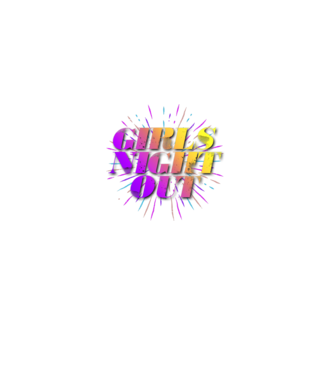 Girls Night Out model albastru închis pe tricou
